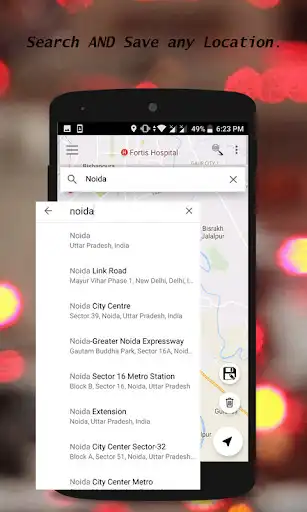 GPS Navigation Maps: Save Routes and Locations online game with UptoPlay