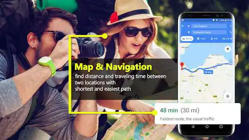 Play GPS Navigation  Voice Route Tracker  and enjoy GPS Navigation  Voice Route Tracker with UptoPlay