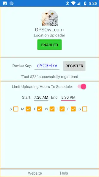 Play GPSOwl.com Enterprise GPS Location Uploading App as an online game GPSOwl.com Enterprise GPS Location Uploading App with UptoPlay