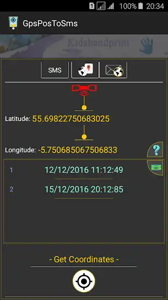 Play GPS position to sms  and enjoy GPS position to sms with UptoPlay