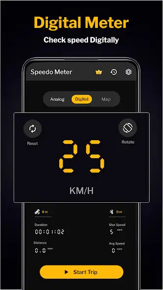 Play GPS Speedometer App: Odometer as an online game GPS Speedometer App: Odometer with UptoPlay