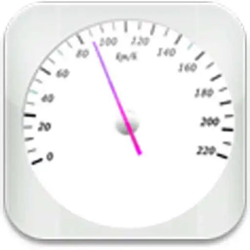 Free play online GPS Speedometer: white version  APK