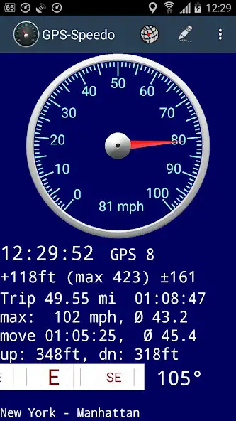 Play GPS-Speedo Pro  and enjoy GPS-Speedo Pro with UptoPlay