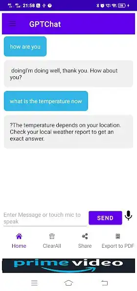 Play GPTChatBot - AI Voice ChatBot  and enjoy GPTChatBot - AI Voice ChatBot with UptoPlay