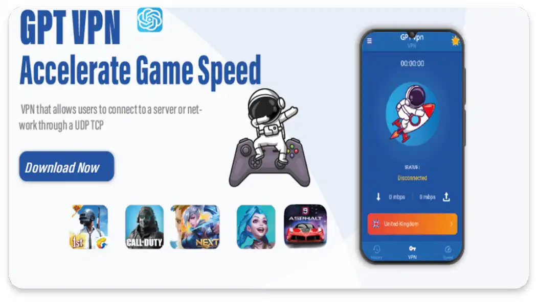 Play GPT VPN - Fast Server  Proxy  and enjoy GPT VPN - Fast Server  Proxy with UptoPlay