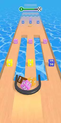 Play Grab  Merge: 2048 3D merge game as an online game Grab  Merge: 2048 3D merge game with UptoPlay