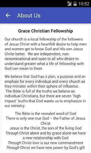 Play Grace Christian Fellowship as an online game online Grace Christian Fellowship with UptoPlay com.wasatchtech.gracechristianfellowship Play Grace Christian Fellowship as an online game Grace Christian Fellowship with UptoPlay