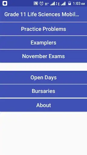 Play Grade 11 Life Sciences Mobile Application  and enjoy Grade 11 Life Sciences Mobile Application with UptoPlay