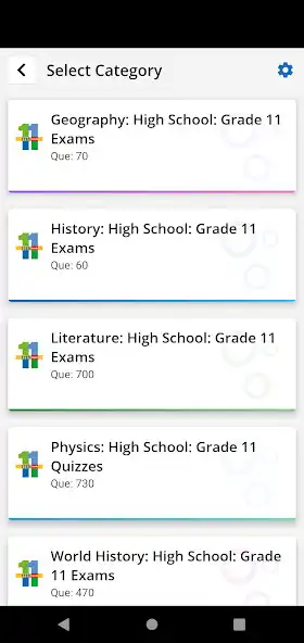Play Grade 11 School Test, Practice as an online game Grade 11 School Test, Practice with UptoPlay