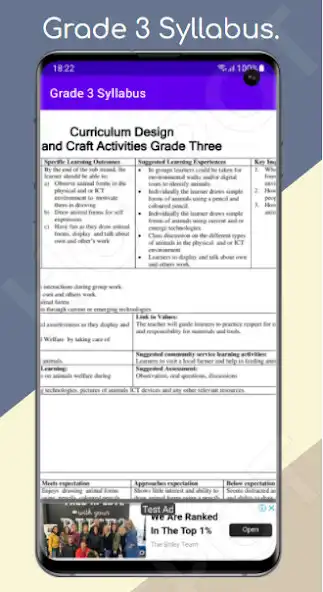 Play Grade 3 CBC Syllabus. as an online game Grade 3 CBC Syllabus. with UptoPlay