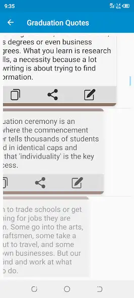 Play Graduation Quotes App as an online game Graduation Quotes App with UptoPlay