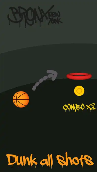 Play Graffiti Ball - Trickshot Game as an online game Graffiti Ball - Trickshot Game with UptoPlay