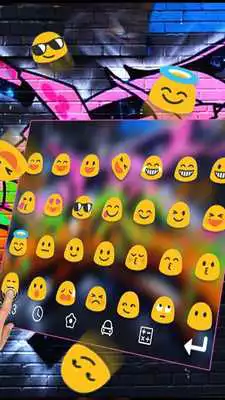 Play Graffiti Color emoji keyboard