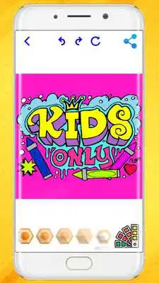 Play Graffiti coloring mandala book 2018