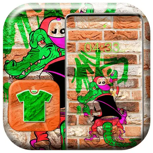 Play Graffiti Crocodile Theme APK