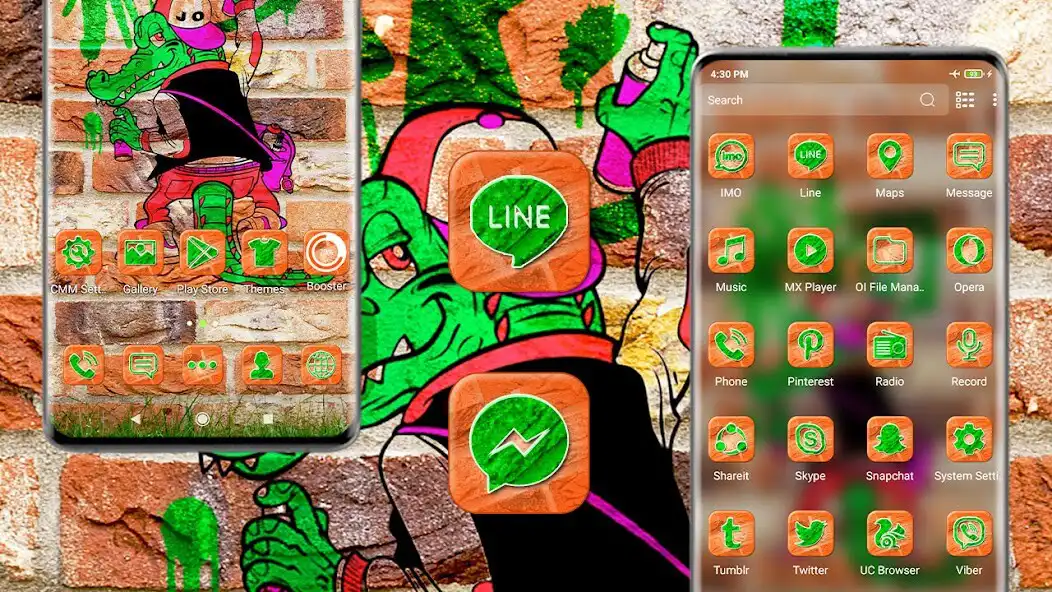 Play Graffiti Crocodile Theme  and enjoy Graffiti Crocodile Theme with UptoPlay