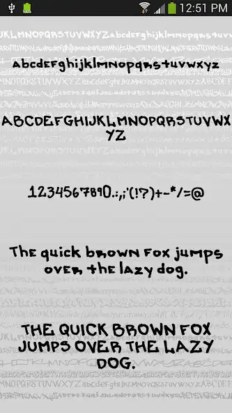 Play Graffiti Fonts for FlipFont  and enjoy Graffiti Fonts for FlipFont with UptoPlay