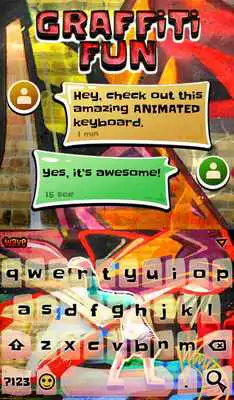 Play Graffiti Fun Animated Keyboard