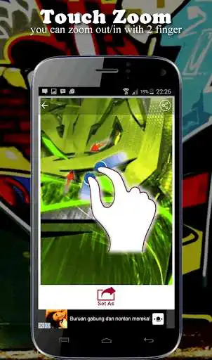 Play Graffiti HD Wallpapers as an online game Graffiti HD Wallpapers with UptoPlay