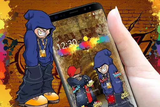 Play Graffiti Hip-Hop Cool Theme as an online game Graffiti Hip-Hop Cool Theme with UptoPlay