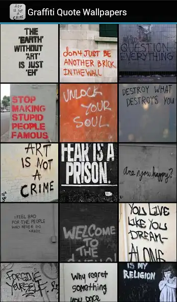Play Graffiti Quote Wallpapers