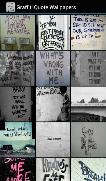 Play Graffiti Quote Wallpapers