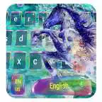 Free play online Graffiti running horse keyboard  APK