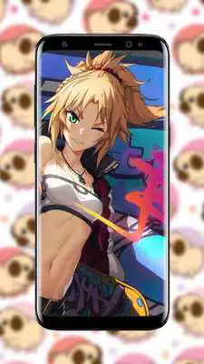 Play Graffiti Saber Anime Live Wallpaper