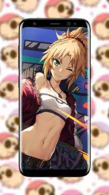 Play Graffiti Saber Anime Live Wallpaper