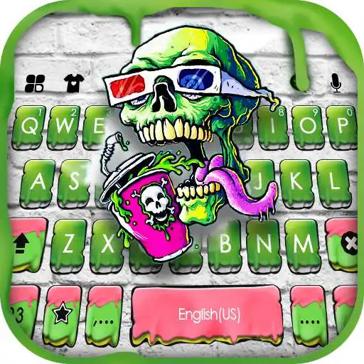 Play Graffiti Skull Paint Keyboard Background APK Play Graffiti Skull Paint Keyboard Background APK