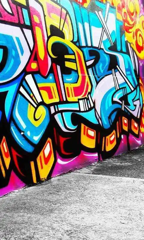 Play Graffiti Wall Live Wallpapers Theme