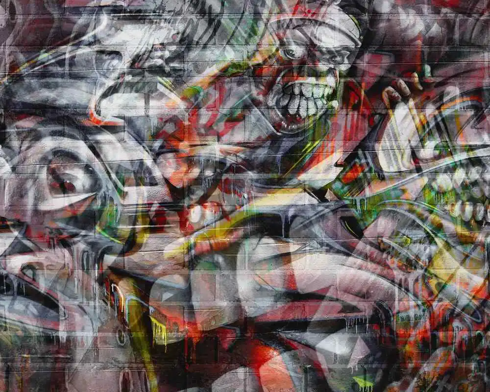 Play Graffiti Wall Live Wallpapers Theme
