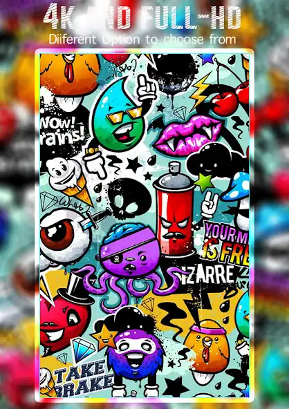 Play Graffiti Wallpaper 3D  and enjoy Graffiti Wallpaper 3D with UptoPlay