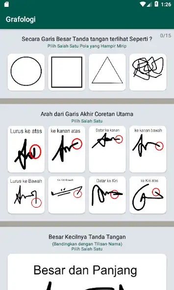 Play Grafologi Analisa Kepribadian as an online game Grafologi Analisa Kepribadian with UptoPlay