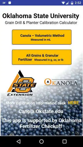 Play Grain Drill Calibration Calc