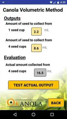 Play Grain Drill Calibration Calc