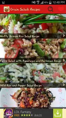 Play Grain Salads Recipes