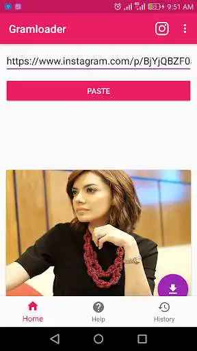 Play GramLoader -  Downloader for Instagram as an online game GramLoader -  Downloader for Instagram with UptoPlay