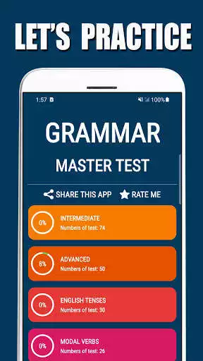 Play Grammar Master Test - English  and enjoy Grammar Master Test - English with UptoPlay