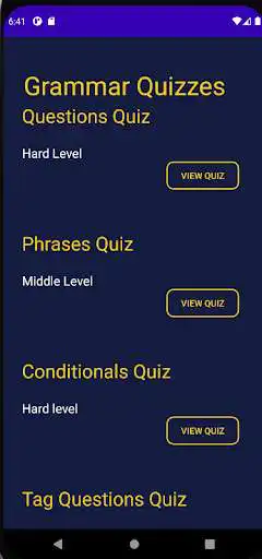 Play Grammar Quizzes  and enjoy Grammar Quizzes with UptoPlay