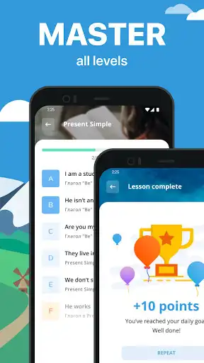 Play Grammar TOP: Learn English as an online game Grammar TOP: Learn English with UptoPlay