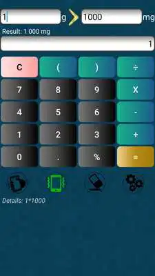 Play Grams Miligrams Converter