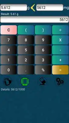 Play Grams Miligrams Converter