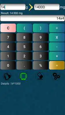 Play Grams Miligrams Converter