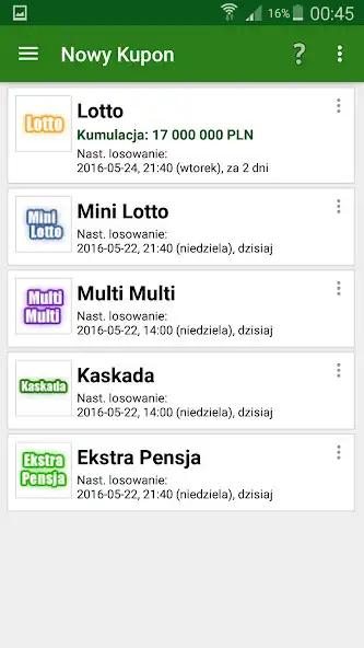 Play Gram w Lotka / Lotto as an online game Gram w Lotka / Lotto with UptoPlay