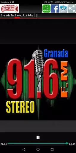Play Granada Stereo 91.6 Fm  and enjoy Granada Stereo 91.6 Fm with UptoPlay