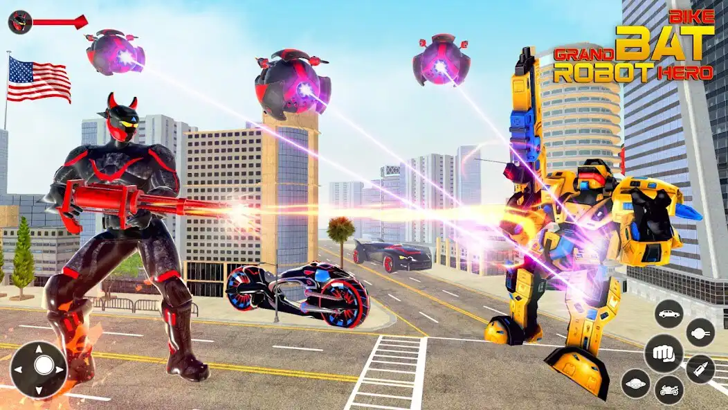 Play Grand Bat Robot Fight as an online game online Grand Bat Robot Fight with UptoPlay Play Grand Bat Robot Fight as an online game Grand Bat Robot Fight with UptoPlay