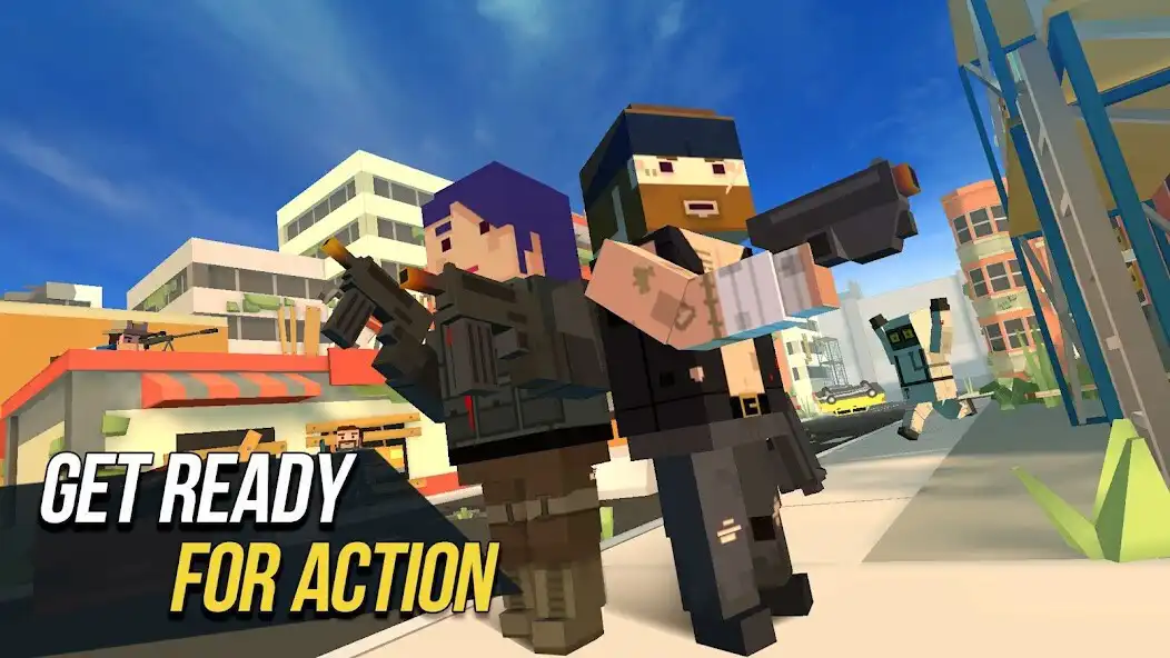 Play Grand Battle Royale: Pixel FPS as an online game Grand Battle Royale: Pixel FPS with UptoPlay