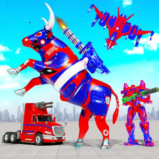 Play Grand Bull Robot Car Transform APK