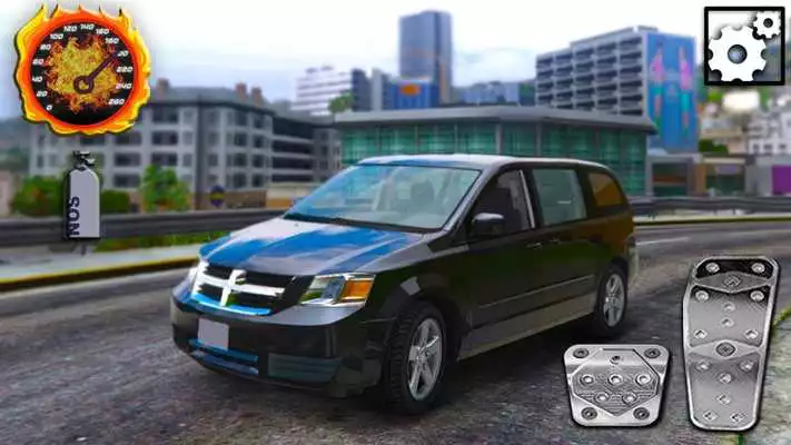 Play Grand Caravan Driving City
